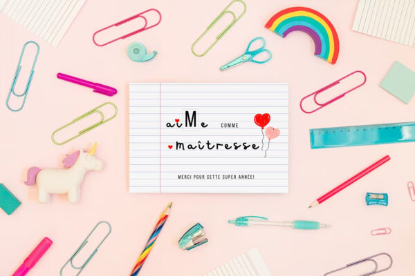 Carte Merci Maîtresse/Maître